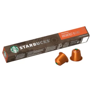 STARBUCKS BREAKFAST BLEND by NESPRESSO Medium Roast Coffee Capsules 56g Tube of 10 7613287186829 2 540x