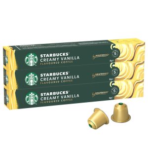 nespresso starbucks 3x10 creamy vanilla 1001