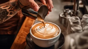 طراحی روی قهوه