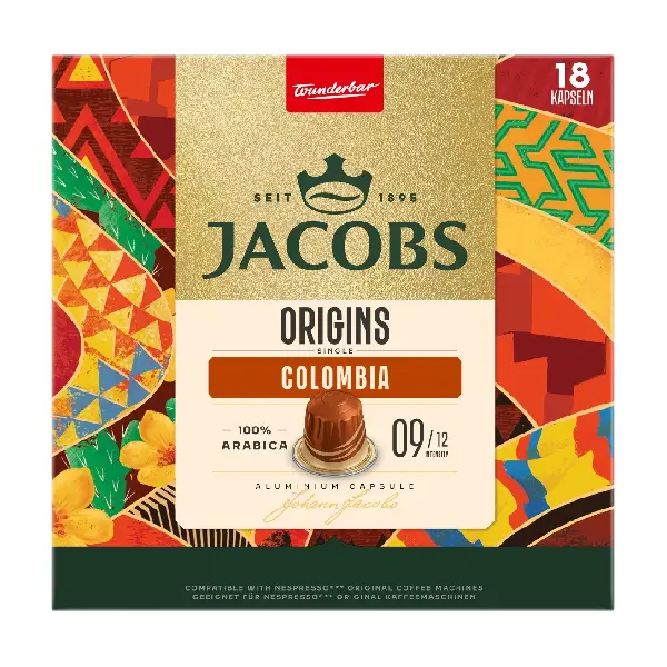 کپسول قهوه JACOBS Colombia کپسول قهوه JACOBS Colombia